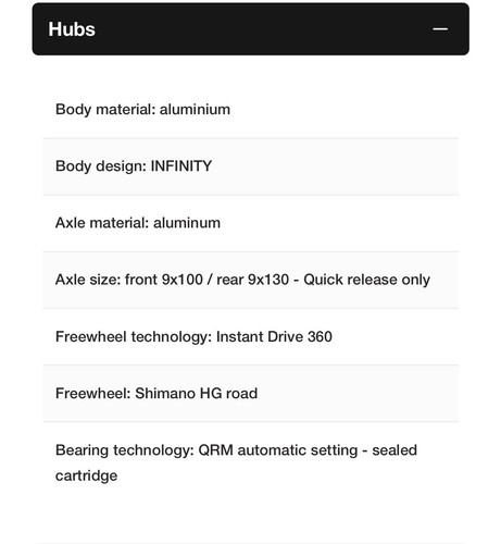 Mavic hub from cosmic - from, a